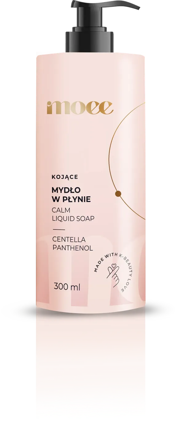 Kojące mydło w płynie Moee Calm Liquid Soap – Centella - Pantenol – 300 ml