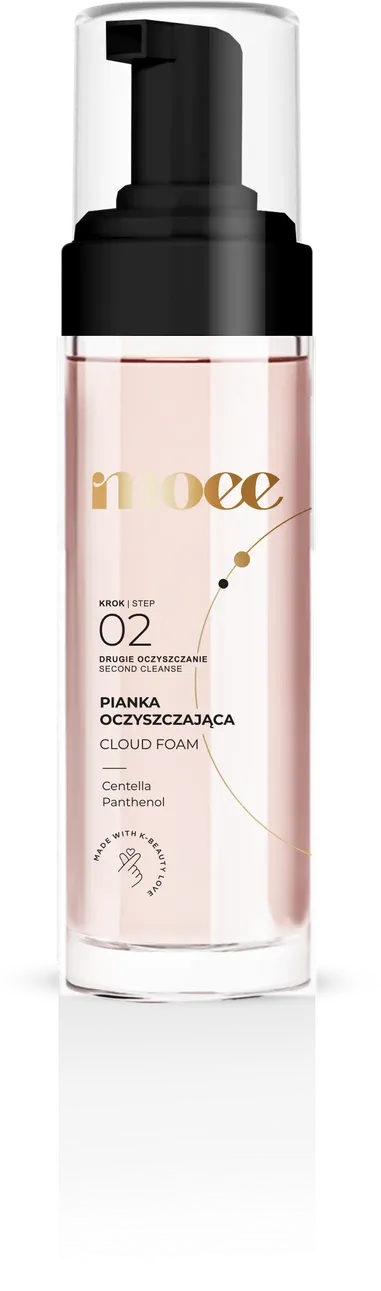Pianka oczyszczająca Moee Cloud Foam Gentle Foaming Cleanser – Pantenol - Centella – 150 ml