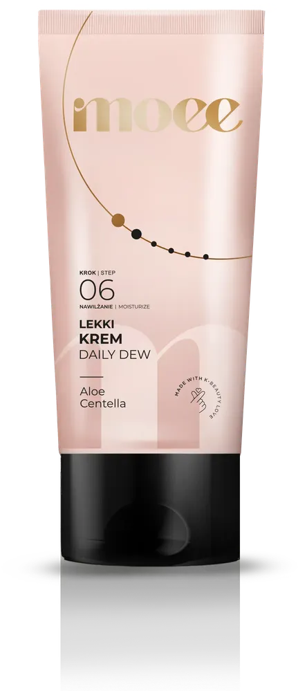 Lekki krem Moee Daily Dew Light Moisturizing Face Cream – Aloes - Centella – 50 ml